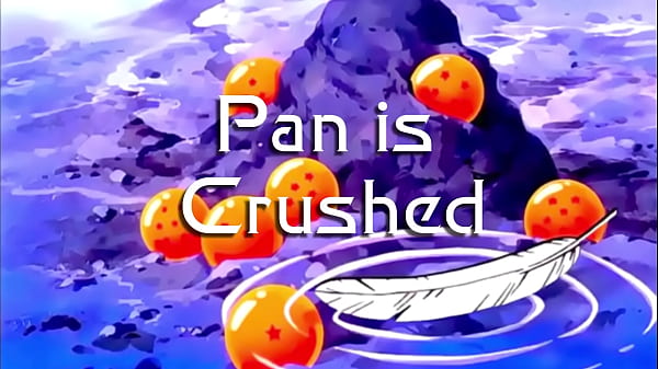 Pan femdom Dragon ball with footjob humilation and blowjob